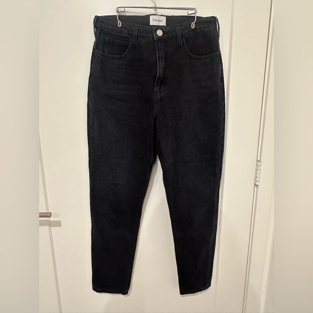 Frame Jeans Le High n Tight Tapered black size 28 - Picture 2 of 7